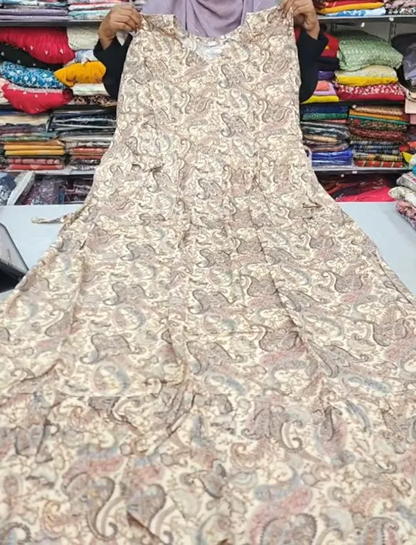 Premium Rayon Long Maxi Gown Full Length | AK2022